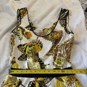 1950s Kramer Original Butterfly Long Dress